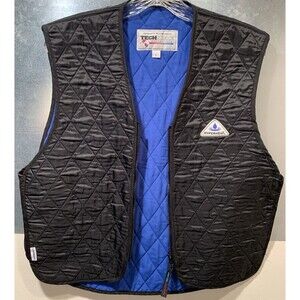 TECHNICHE HYPERKEWL Evaporative Cooling Motorcycle/Work VEST - BLACK - L - 6529